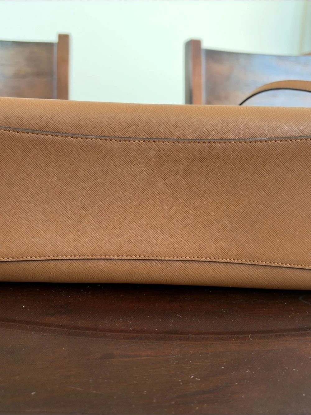 Michael Kors Cognac Saffiano Leather Satchel with Gold Hardware (NO RETURNS)!